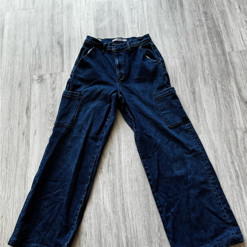 Joe's Jeans Blue Flare Wide Leg Denim